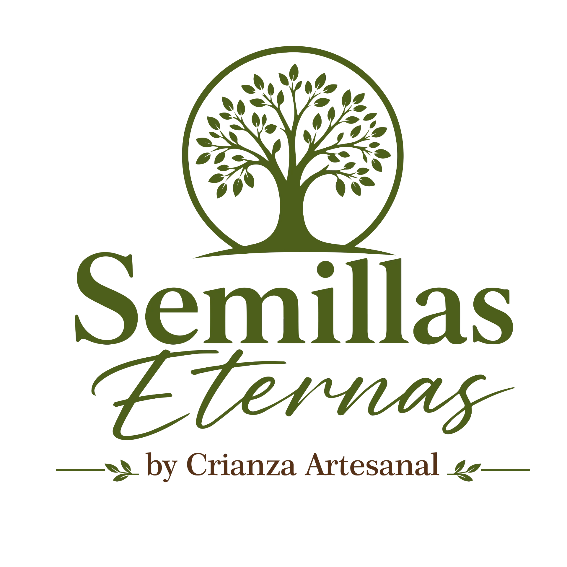 Logo oficial de Semillas Eternas by Crianza Artesanal